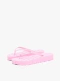Pink Repeat Logo Platform Flip-Flops  Women
