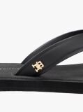 Black Chic TH Monogram Flip-Flops  Women