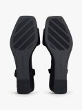 Black Suede TH Monogram Wedge Sandals  Women
