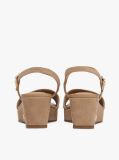 Brown Suede TH Monogram Wedge Sandals  Women