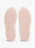 Multi Metallic Logo Leather Serrated Trainers  Women