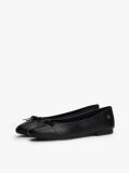 Black TH Monogram Embossed Ballerinas  Women