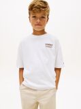 White Back Graphic Crew Neck T-Shirt  Boys