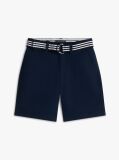 Blue Essential Signature Belt Loose Chino Shorts  Boys