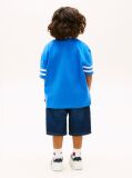 Blue Wavy Flag Graphic Jersey T-Shirt  Boys