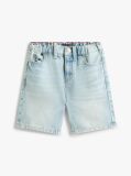 Denim Distressed Straight Leg Denim Shorts  Boys