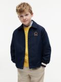 Blue Crest Logo Relaxed Coach Jacket  Boys