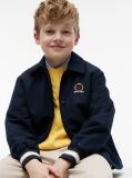 Blue Crest Logo Relaxed Coach Jacket  Boys