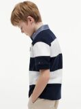 Multi Regular Fit Rugby Stripe Polo Shirt  Boys