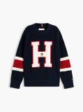 Blue Logo Graphic Jumper  Boys