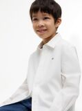 White Essential Regular Fit Poplin Shirt  Boys