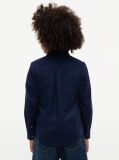 Blue Regular Fit Jacquard Shirt  Boys