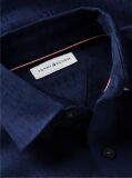Blue Regular Fit Jacquard Shirt  Boys