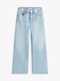 Blue Distressed Flared Leg Jeans  Girls