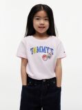 Pink Fruit Logo Jersey T-Shirt  Girls