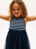 Multi Tulle Sleeveless Fit And Flare Dress  Girls