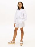 White Broderie Anglaise Wide Leg Shorts  Girls