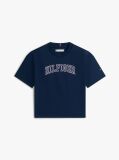 Blue Logo Jersey Crew Neck T-Shirt  Girls