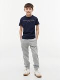 Blue Essential Organic Cotton Logo T-Shirt  Kids Unisex