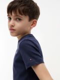 Blue Essential Organic Cotton Logo T-Shirt  Kids Unisex