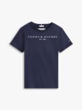 Blue Essential Organic Cotton Logo T-Shirt  Kids Unisex