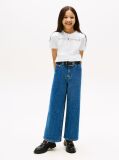 White Essential Organic Cotton Logo T-Shirt  Kids Unisex