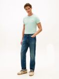 Green Flag Embroidery Slim Fit T-Shirt  Men