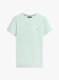 Green Flag Embroidery Slim Fit T-Shirt  Men