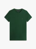 Green Flag Embroidery Slim Fit T-Shirt  Men