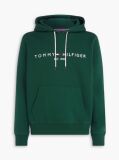 Green Tommy Logo Hoody  Men