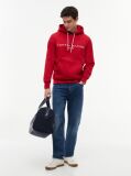 Red Tommy Logo Hoody  Men