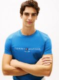 Blue Logo Slim Fit Jersey T-Shirt  Men