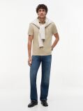 Beige 1985 Collection Regular Fit Pique Polo  Men