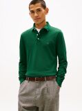 Green 1985 Collection Slim Fit Long Sleeve Polo  Men