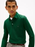 Green 1985 Collection Slim Fit Long Sleeve Polo  Men