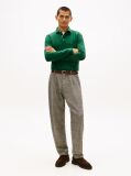Green 1985 Collection Slim Fit Long Sleeve Polo  Men