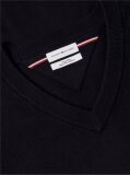 Black V-Neck Regular Fit Jumper  Men