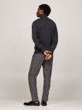 Grey Cotton Cashmere Roll Neck Jumper  Men