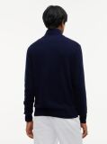 Blue Zip-Neck Jumper  Men