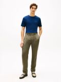 Blue Interlock Knit T-Shirt  Men