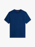Blue Interlock Knit T-Shirt  Men