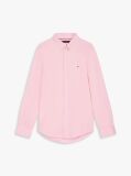 Pink TH Flex Regular Fit Poplin Shirt  Men