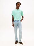 Blue Flag Embroidery T-Shirt  Men