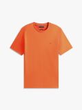 Orange Flag Embroidery T-Shirt  Men
