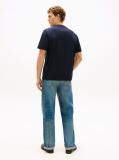 Blue Performance Logo Embroidery T-Shirt  Men