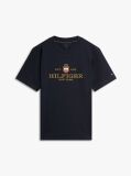 Blue Performance Logo Embroidery T-Shirt  Men