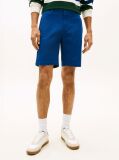 Blue Denton Twill Slim 9.5" Inseam Shorts  Men