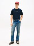Blue Logo Jersey Crew Neck T-Shirt  Men