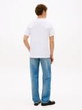 White Logo Jersey Crew Neck T-Shirt  Men