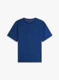 Blue Flag Embroidery Jersey Relaxed T-Shirt  Men